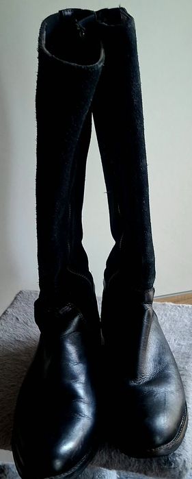 Cizme lungi piele 39