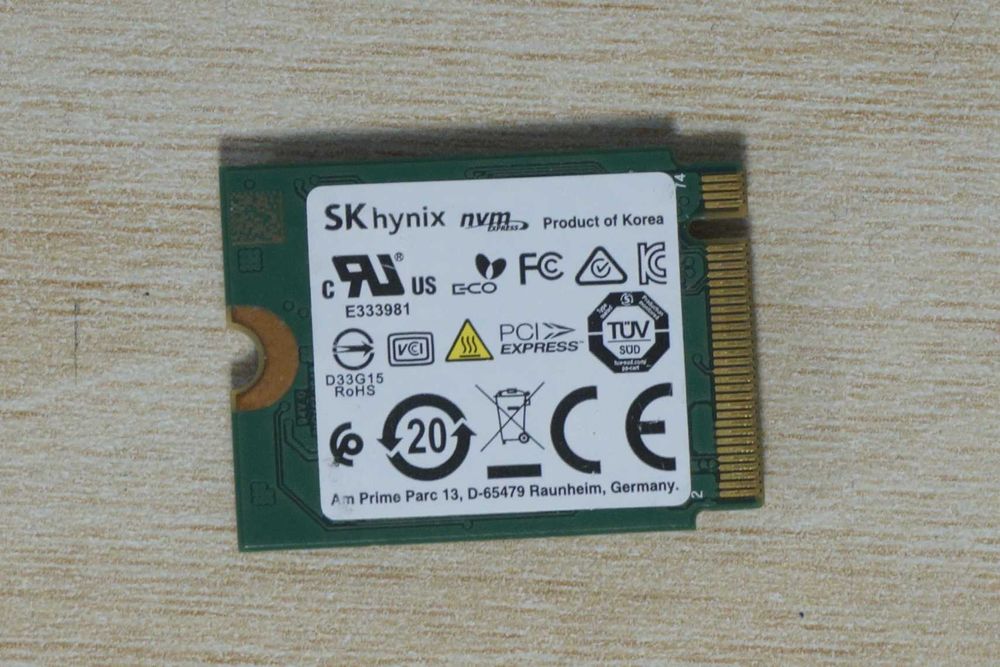 256GB SK Hynix BC511 m.2 2230 NVMe SSD 250GB - gen3 PCIe / вкл ДДС