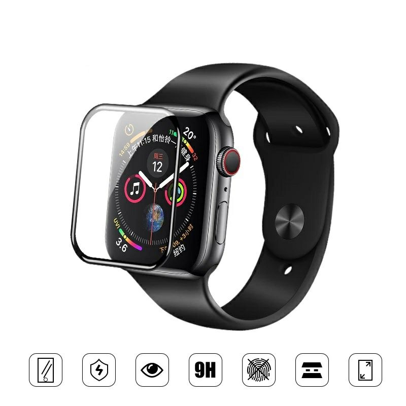 5D Протектор за Apple Watch Ultra 9 8 7 41 /45мм 4 5 6 SE 40 44 49