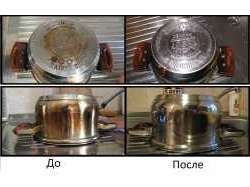 Средство для чистки духовок и плит "Дом faberlic" легко удаляет даже з