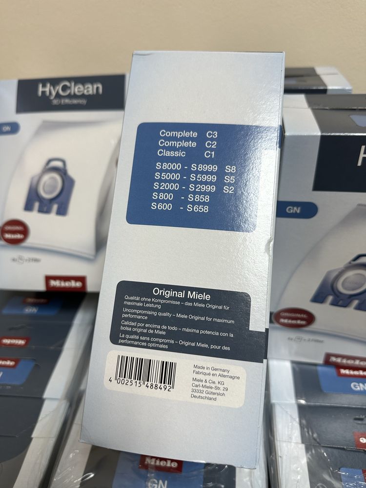 Мешок-пылесборник Miele GN HyClean 3D Efficiency