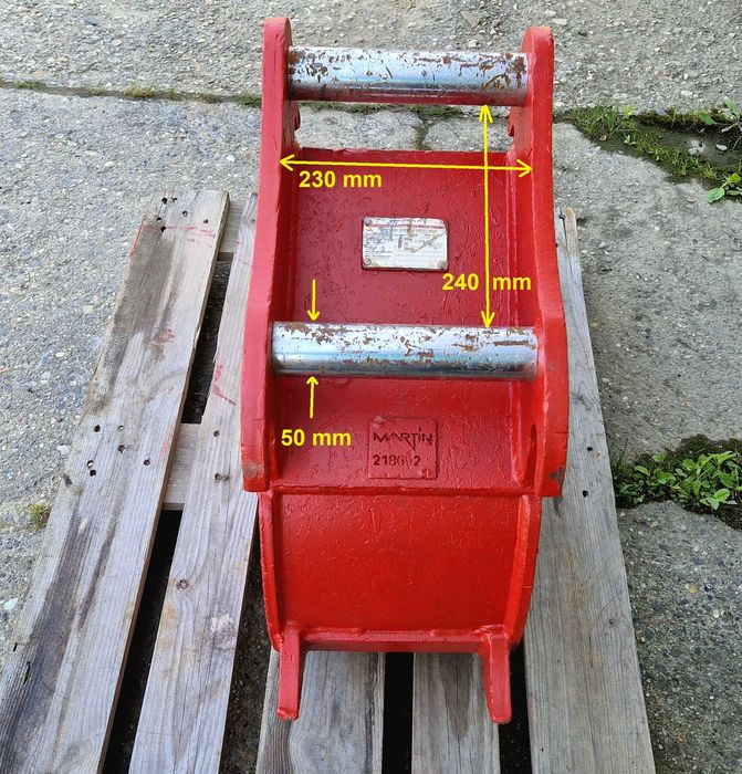 cupe excavare 300, 700, 800 mm, marca Martin pentru Takeuchi