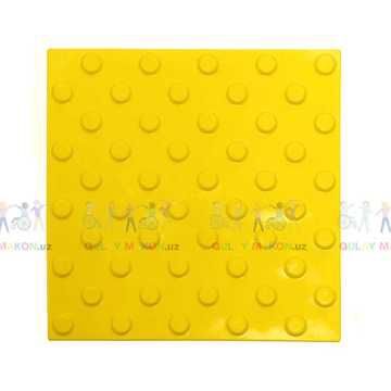 Тактильная плитки из ПВХ taktilniy 30*30