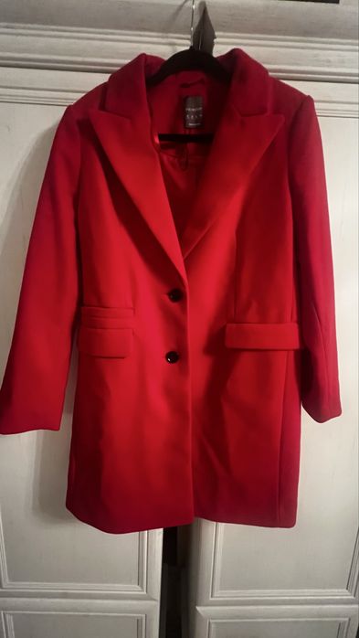 Palton haina Primark nou rosu