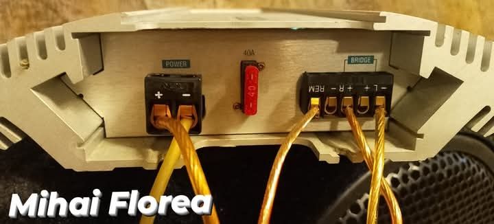 Amplificator  auto Infinity Kappa 102 a muzica