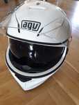 Екипировка за мотор: Каска AGV. Alpinestar:Ръкавици, Панталон,Обувки