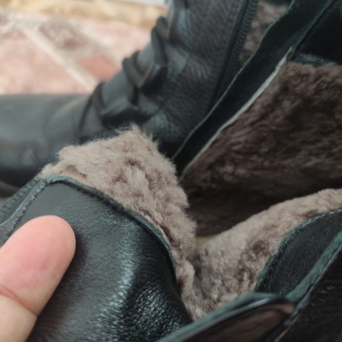 Обувь женская кожанный