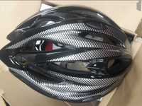 Каска за велосипед размер L 58-61 см черно със сиво РАЗПРОДАЖБА