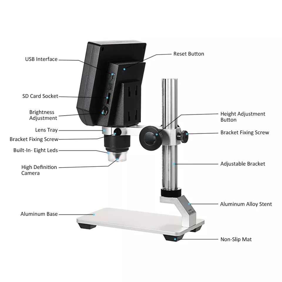 Цифровой микроскоп 600X, Digital Microscope 600X