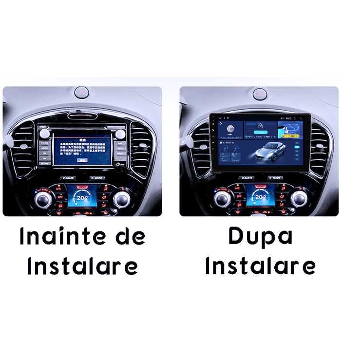 Navigatie dedicata Nissan Juke 2010 - 2014, 4GB RAM/64ROM, Android 14