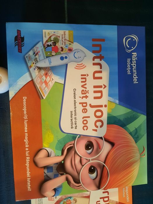 Set Raspundel Istetel + 3 carti interactive
