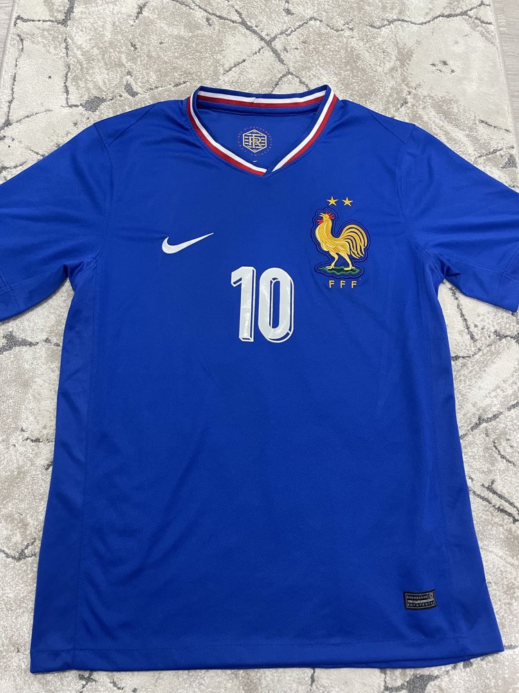 Tricou Franța Euro 2024/25 Home Authentic Mbappe #10 Nike Player Issue