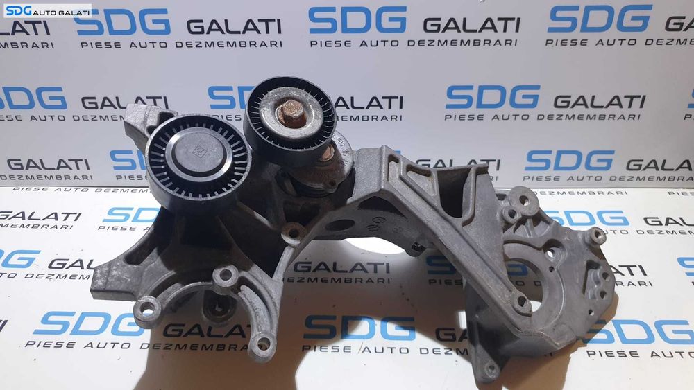 Suport Alternator Accesorii Motor cu Rola Intinzatoare Curea Audi Q5 2.0 TDI CAHA CAHB CAGA CAGB 2009 - 2018 Cod 03L903139H