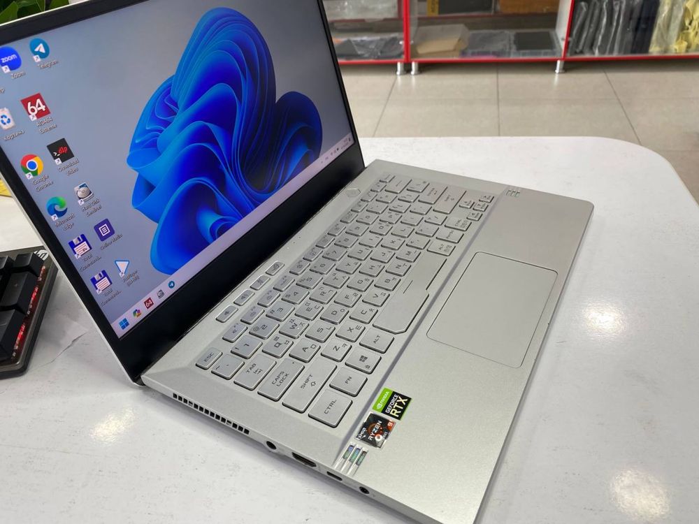 Asus ROG ZEPHYZUS Ryzen 9 32Gb apiratifka RTX 3060 6 Gb vidyokartalik