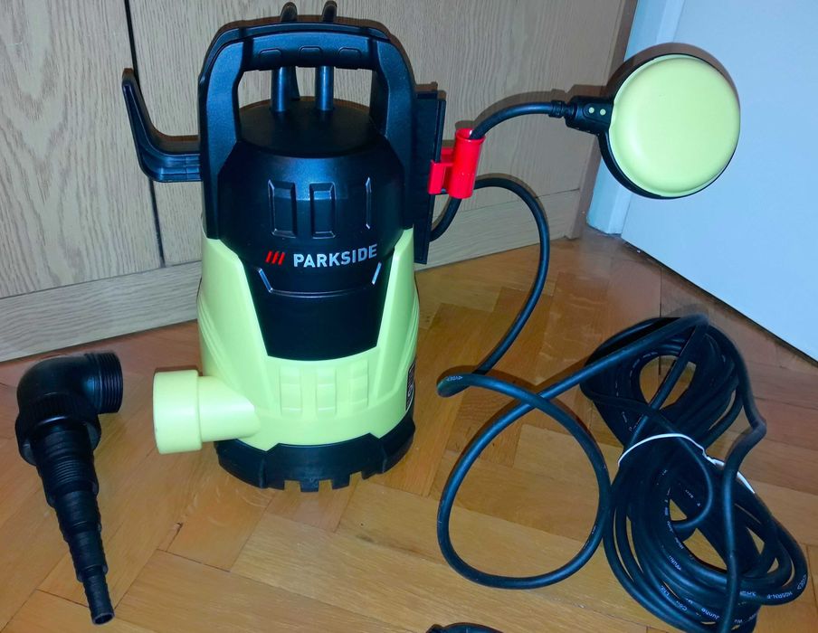 -22% Parkside нова потопяема помпа, 400W, 10м3/h, гаранция,дост.частСф