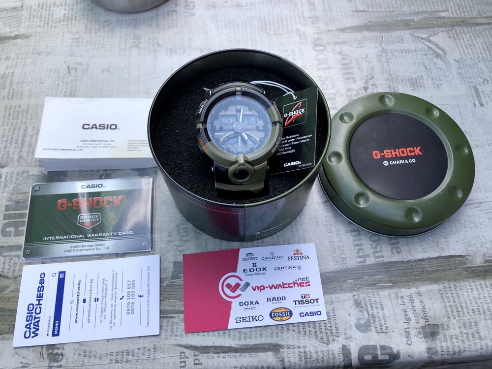 Casio G-shock GA500K(Chari&Co-Limited edition)