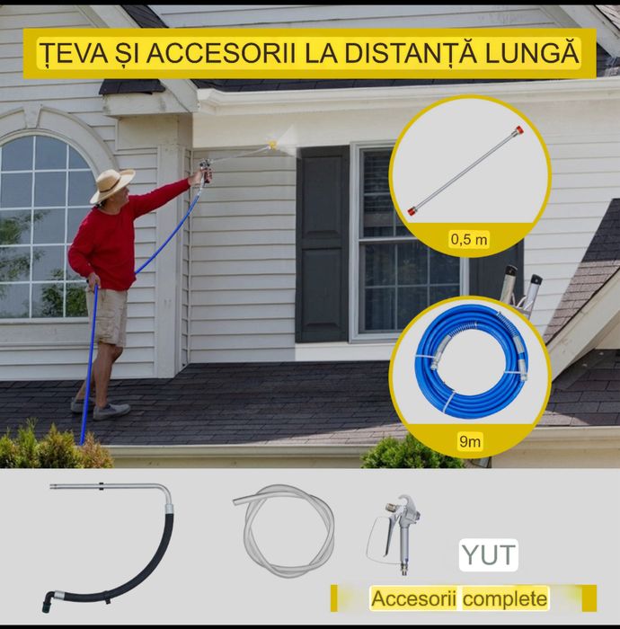 Pompă Airless Lavabil /Vopsea Airless