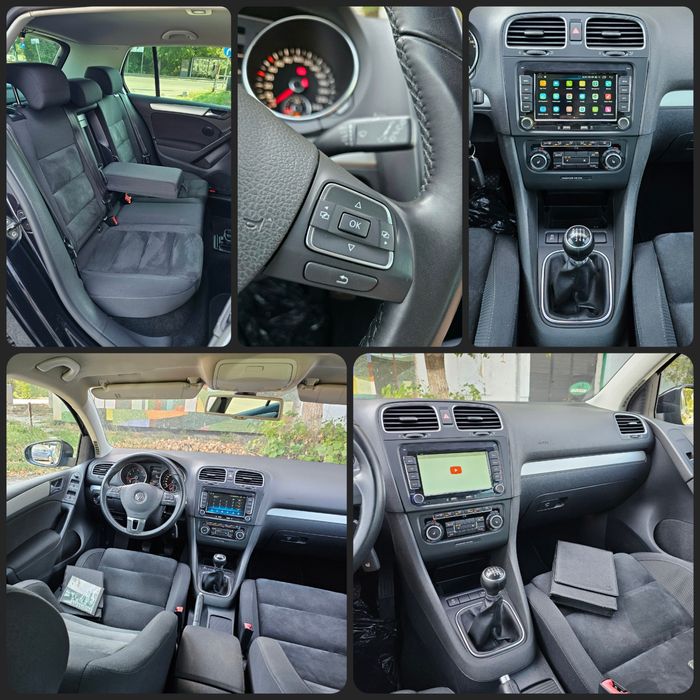 VW Golf 6 1.4TSI HIGHLINE Navigatie Clima ÎncălzireScaune Cameră Euro5