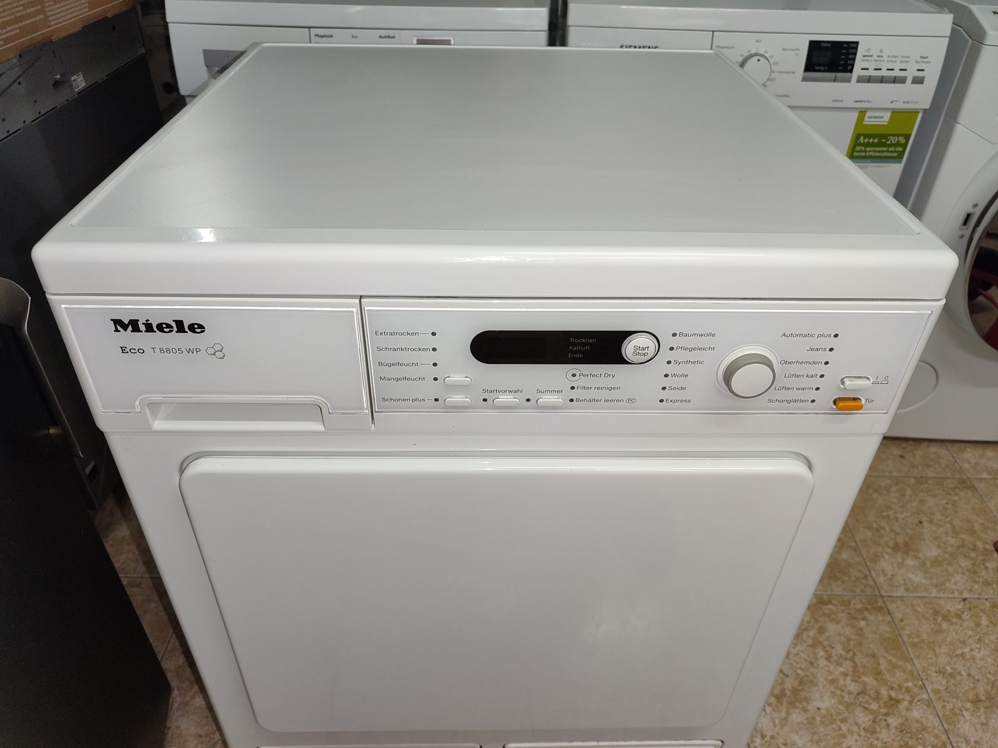 Сушилня Miele T8826WP - 7-8кг. Термопомпа А+