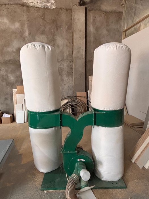 Вытяжка для цеха с мешками