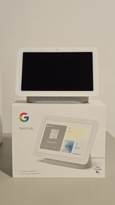 Google Nest Hub 2nd Gen ca nou, pachet complet