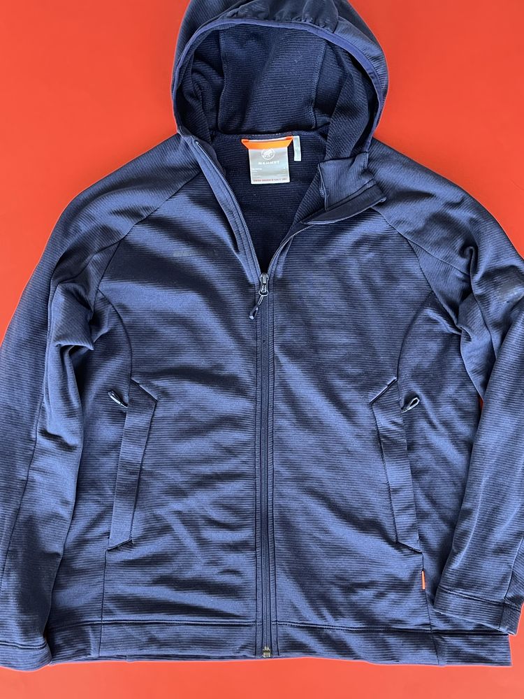 MAMMUT : Light Hooded Jacket - Дамски полар размер Л / Оригинал