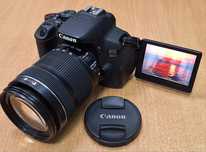 Canon 700D kit 18-135mm IS, STM (18.0пикс,Япония) цена до вечера