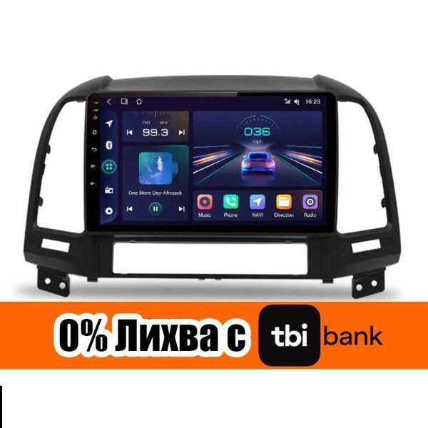 Hyundai Santa Fe 2006-2012 Мултимедия Навигация Android