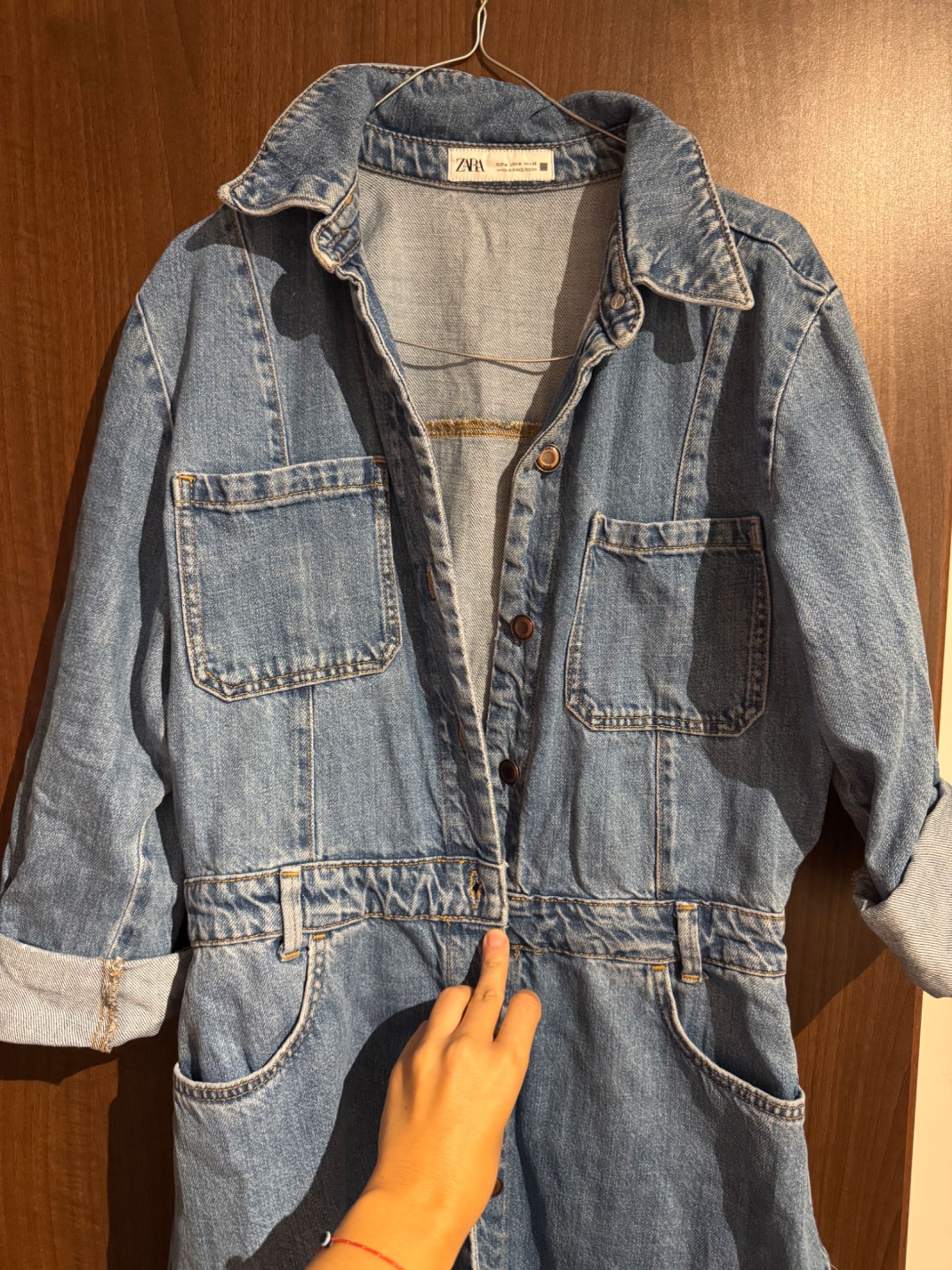 Дънкова рокля ZARA