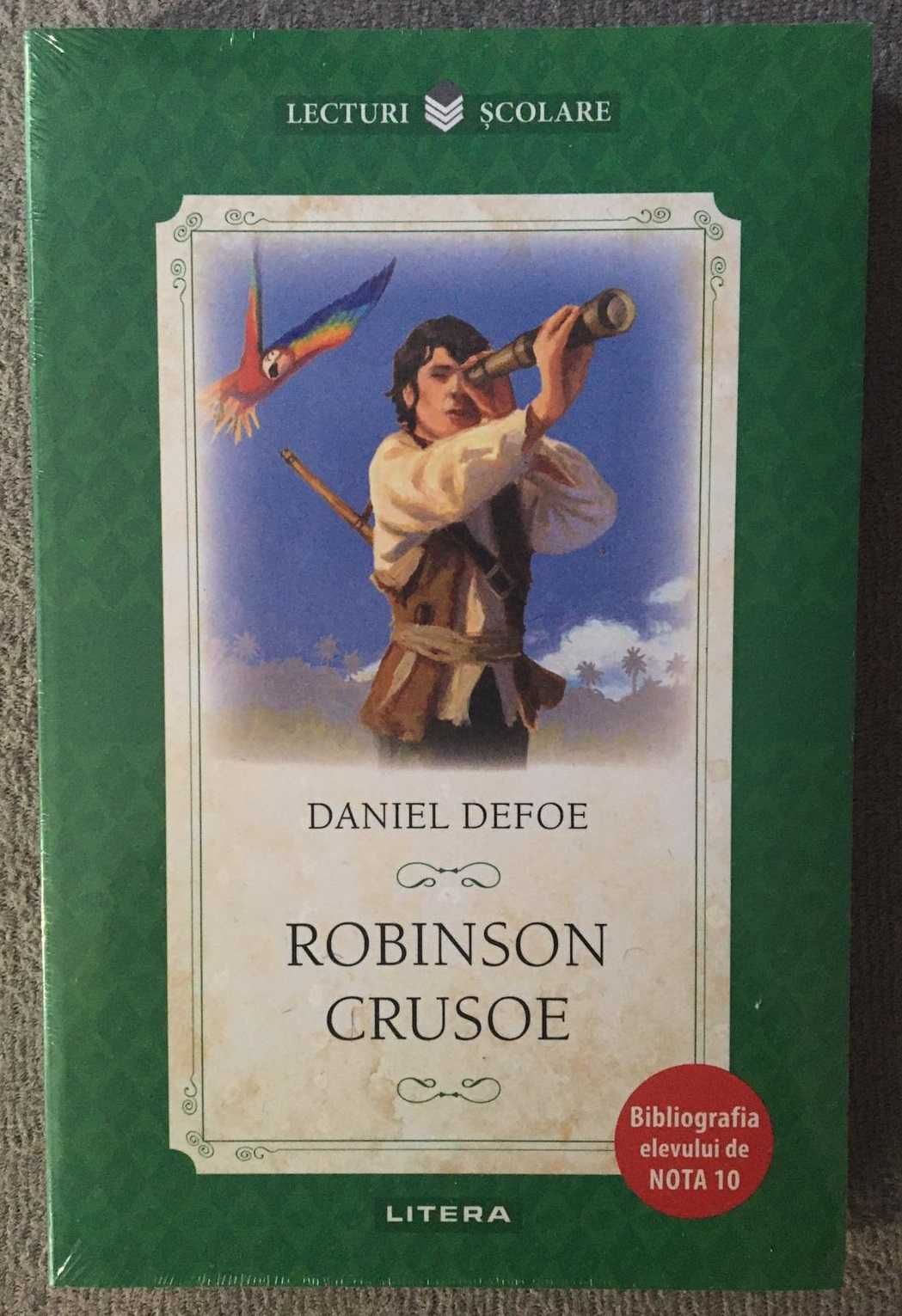 Carte - Robinson Crusoe de Daniel Defoe - Noua si Ieftina in tipla!