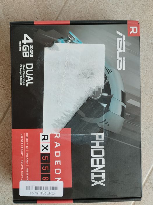 Placa Video SIGILATA, Asus Phoenix Radeon RX550, 4GB GDDR5