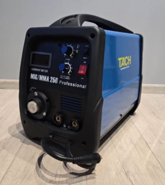 250А МАX Електрожен + Телоподаващо с еврошланг 4м с дисплей