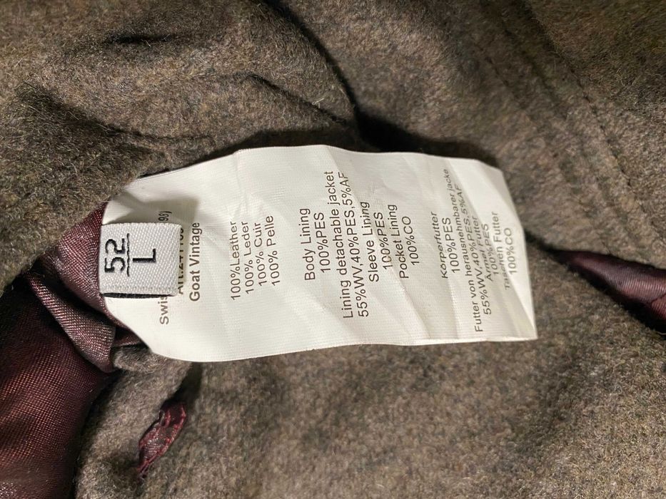 ''Strellson''оригинално мъжко кожено яке шуба Л размер