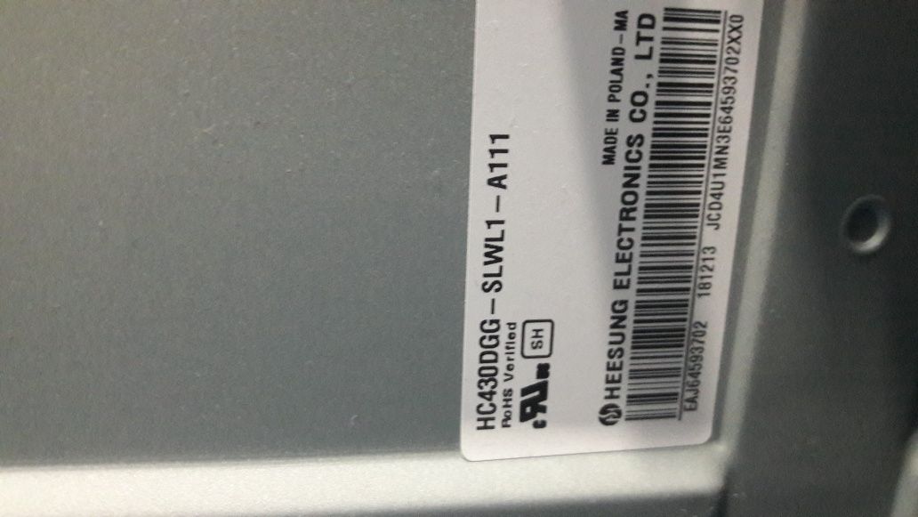 Main si sursa LG43UK6200PLA-EAX67872805