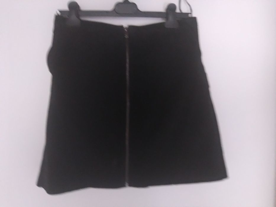 Fusta piele intoarsa L/44 Only