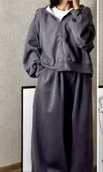 двойка Плотная юбка осень-зима, новый размер 46