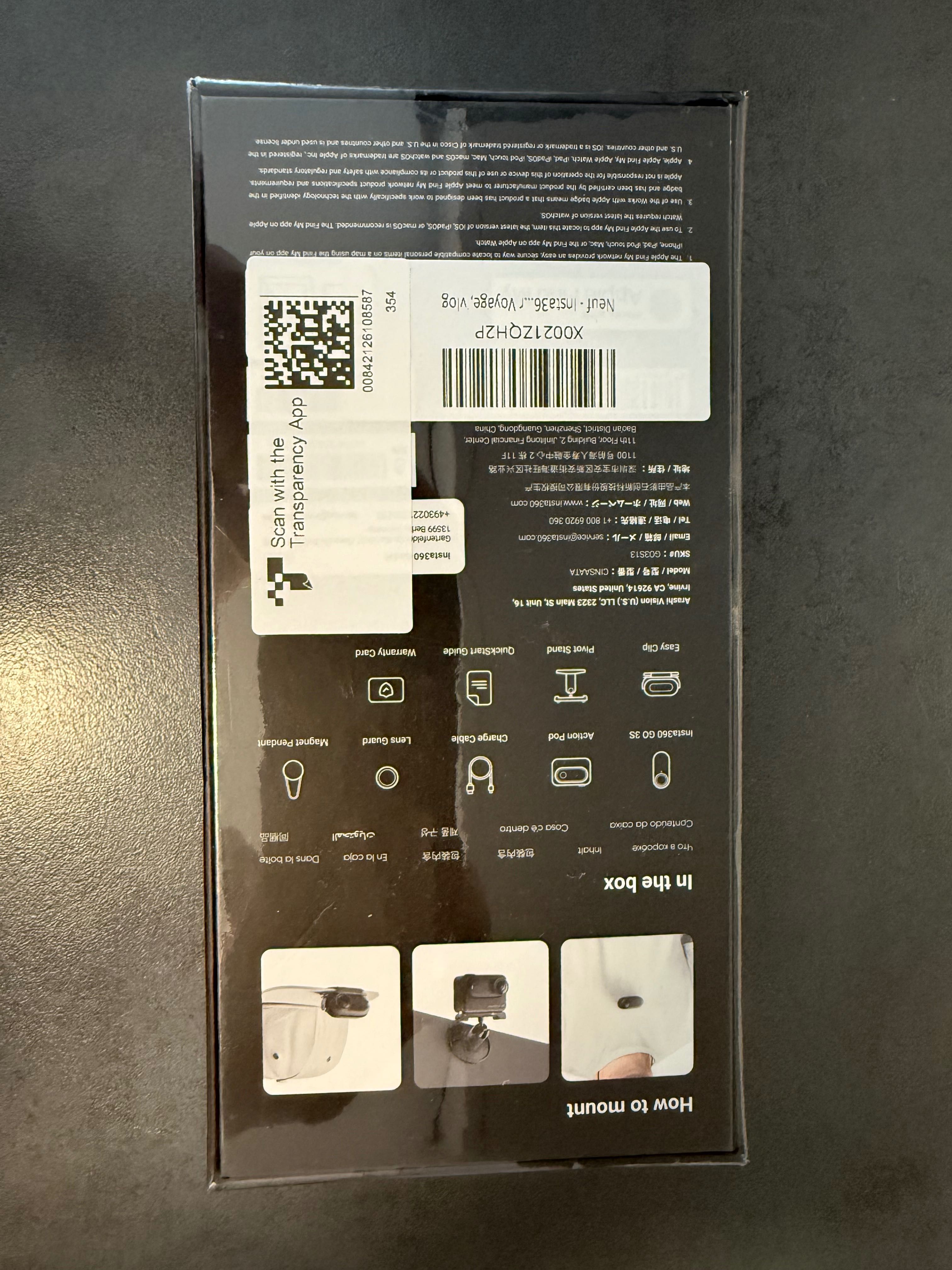Insta 360 GO 3S 360 128 GB 4j Noua Sigilata