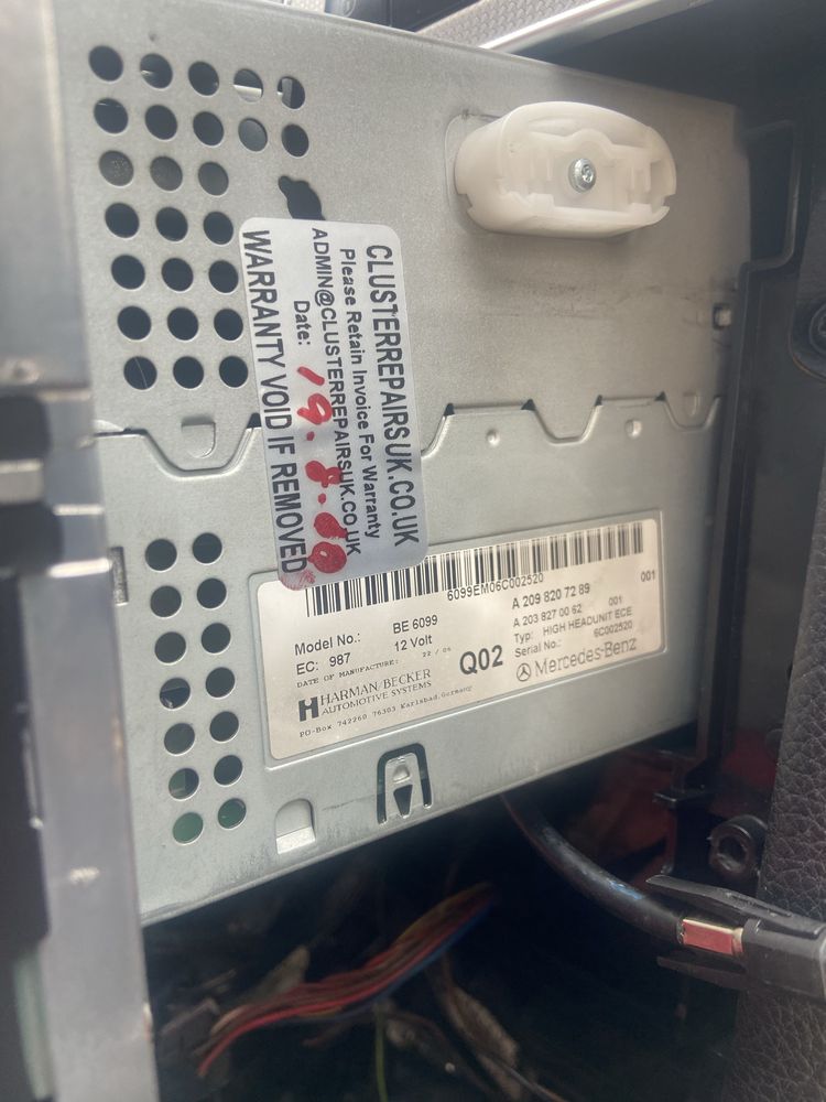 Harman Becker Оригинална Фейслифт навигация за Мерцедес w203 w209