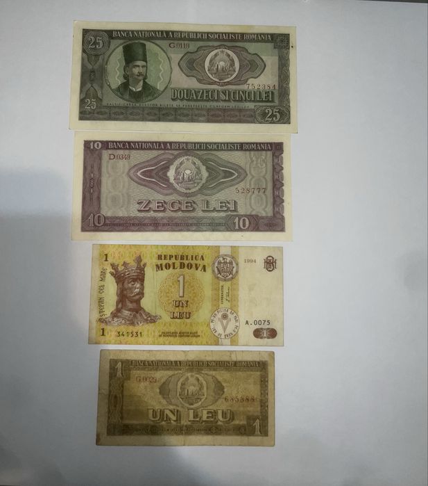 Bancnote de colectie, vechi romanesti