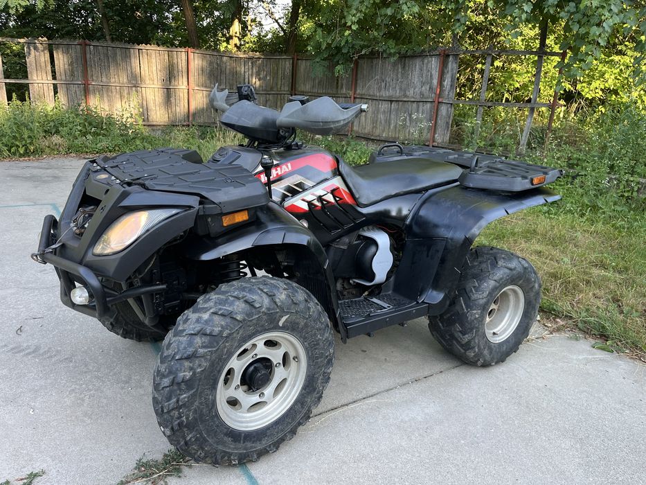 Atv linhai aniversary 4*4 la buton motor 300cc an 2008 inmatriculat