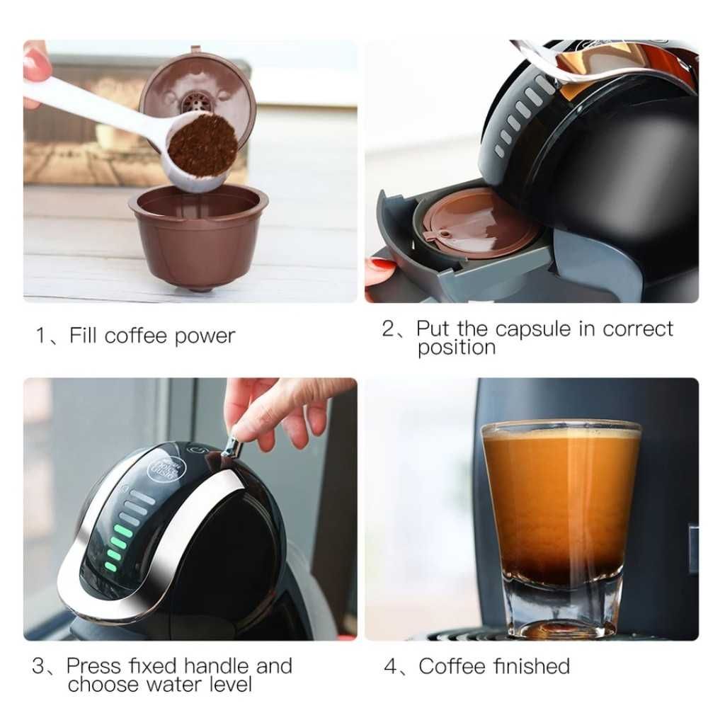 2бр. Dolce gusto капсули/ капсула многократна употреба Долче Густо