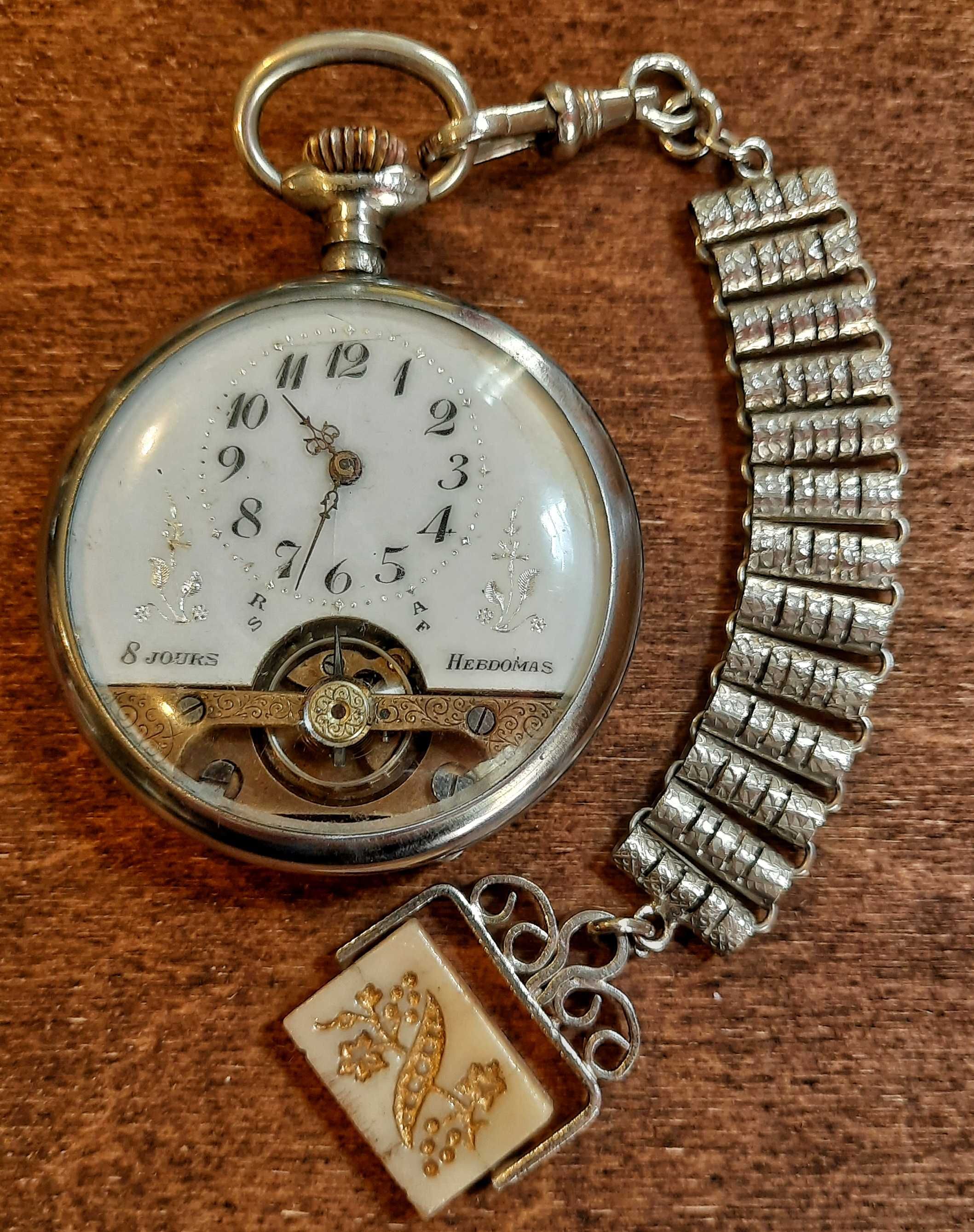 Швейцарски джобен часовник Hebdomas