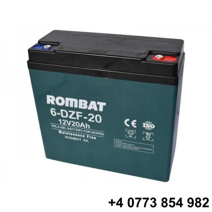 Baterii gel 12V pentru scutere si triciclete electrice Z-tech .