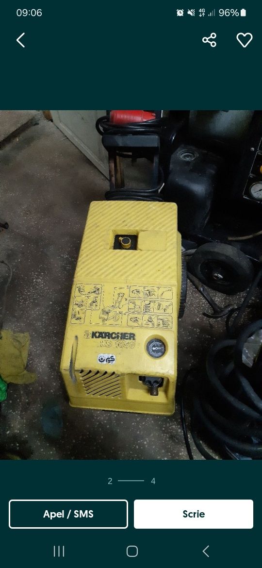 Reparatii Karcher hd 150 profi 380v