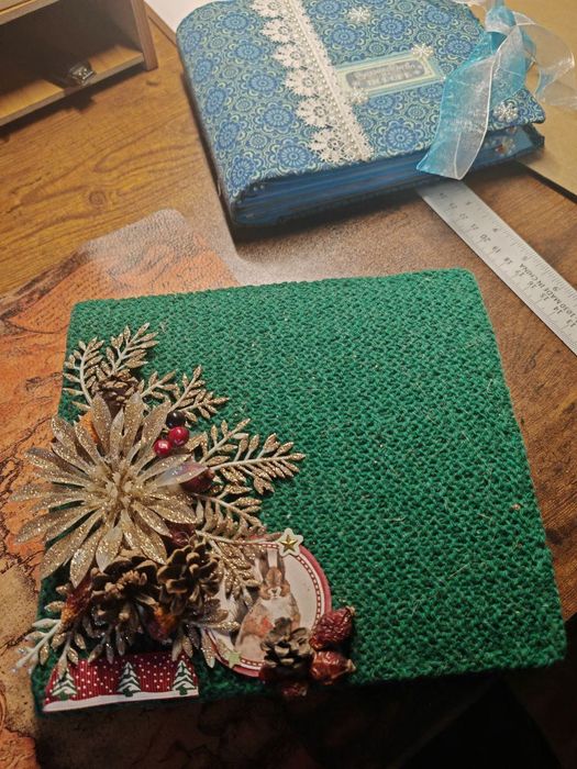 Декоративные фотоальбомы ручной работы подарок на Новый год