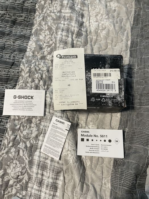 Часовник G-shock