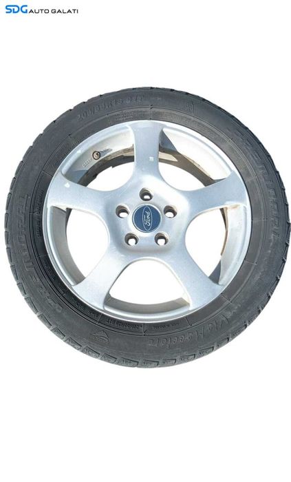 Set 4 Jante Complet cu Prezoane Aliaj 205 55 16 R16 ET50 6½Jx16H2 Ford Mondeo MK4 2007 - 2014 [M8908]