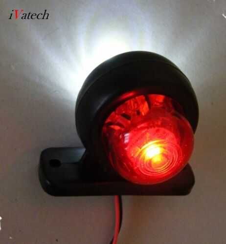 1 бр. LED ЛЕД мини рогчета габарити светлини за камион кола 12-24V