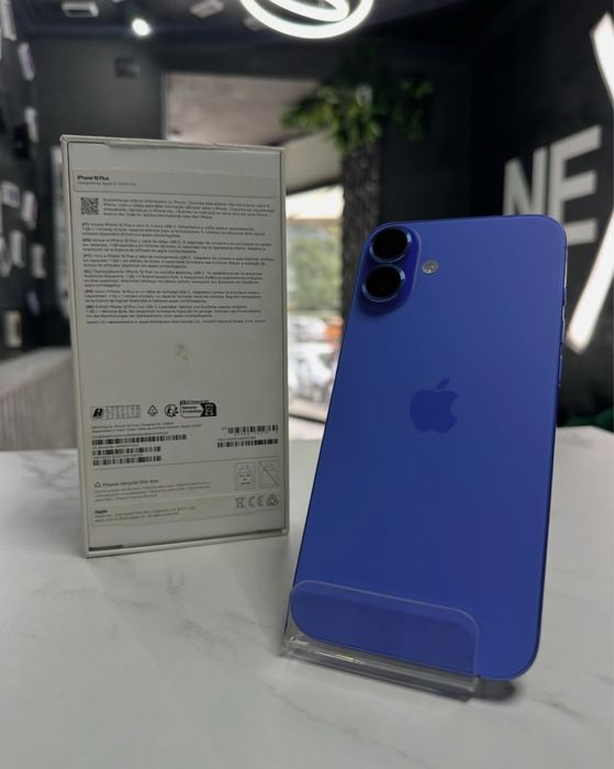 Iphone 16 plus Blue Albastru 128 gb