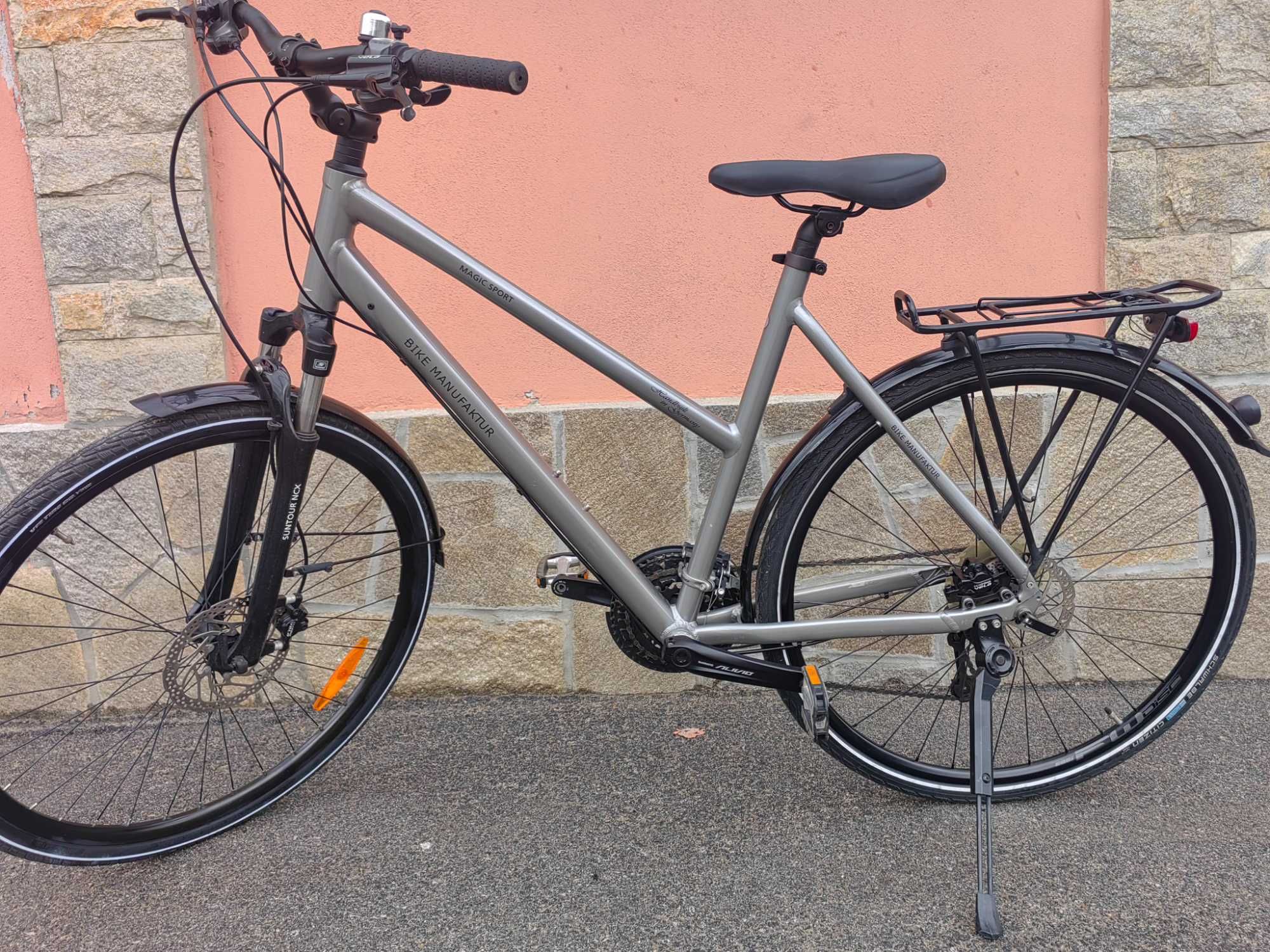 28" Bike manufaktur, L размер, хидравлични спирачки, трекинг велосипед